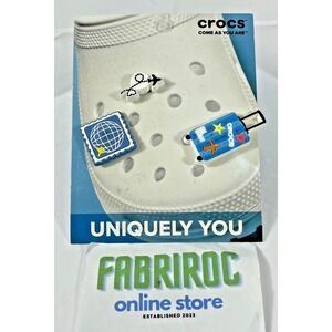 Crocs  Uniquely You Vacay Girls   Charms 3 Pack - NEW